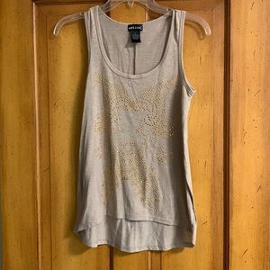 Rhinestone tank top